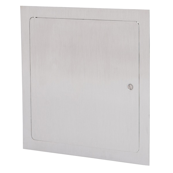 Elmdor Dry Wall Access Door, 12x12, Stainless Steel W/ Screwdriver Lock